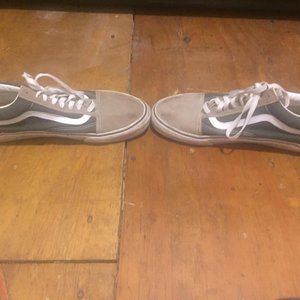 Vans men’s brown and green shoes size 11.5